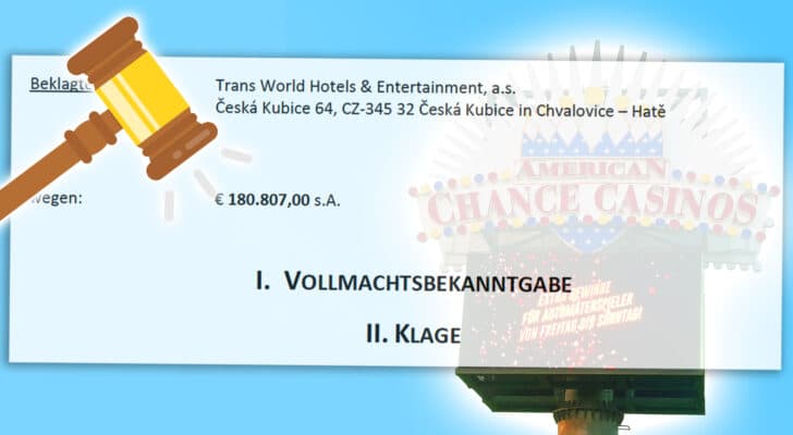 Klage gegen American Chance eingereicht