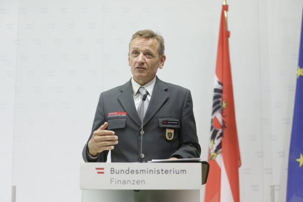 Leiter der Finanzpolizei, Wilfried Lehner, Fotocredit: BMF/Wenzel