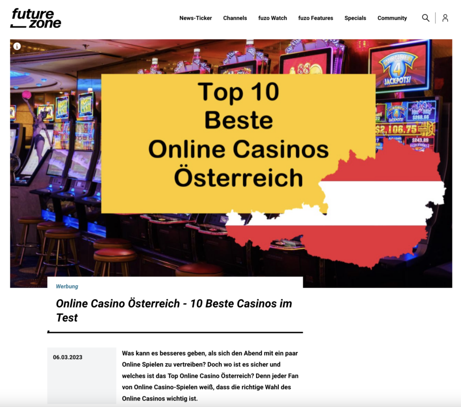 liste der online casinos in österreich im september 2024 verstehen